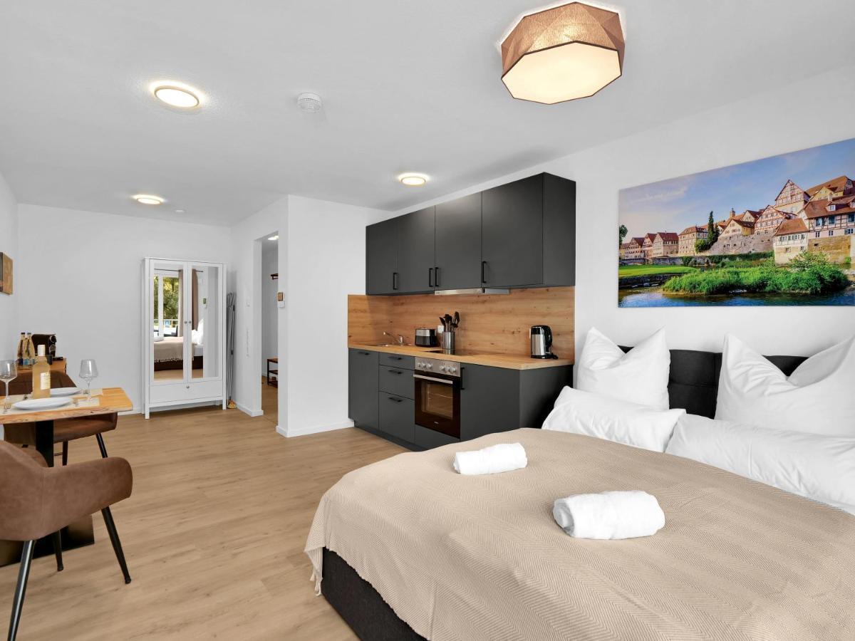 Inhome Studio Apartment - Kueche - Parken - Tv Schwäbisch Hall Esterno foto