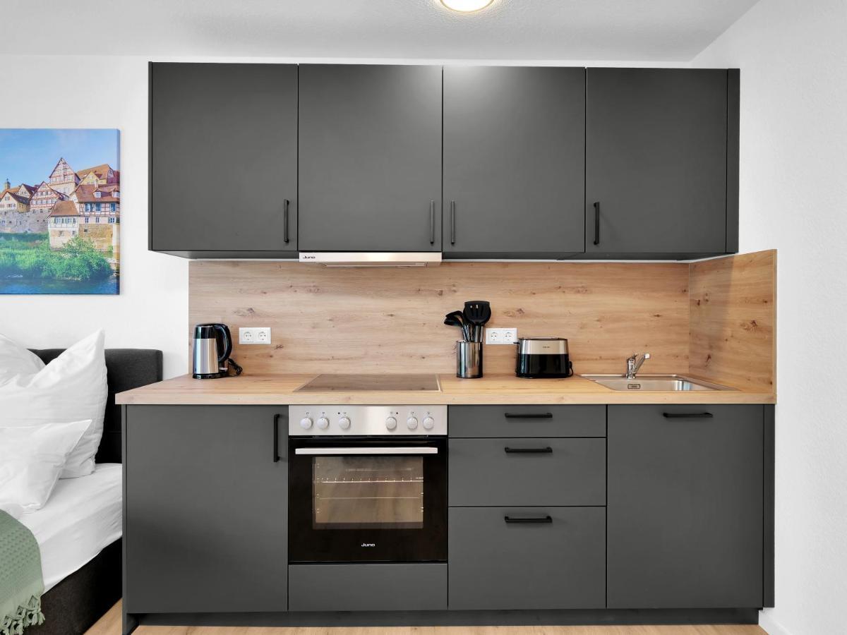 Inhome Studio Apartment - Kueche - Parken - Tv Schwäbisch Hall Esterno foto
